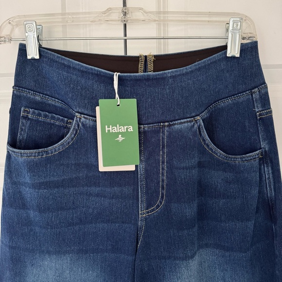 NWT Halara Flex High Waisted Stretchy Wide Leg jeans size Small - Picture 2 of 6
